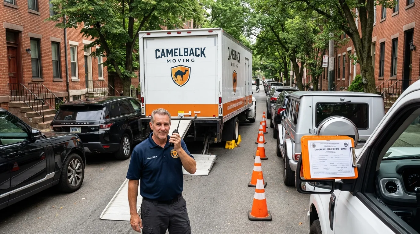 City street loading permit setup in Bellefonte, PA