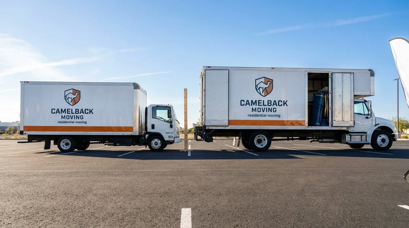 Moving truck size capacity guide in Bellefonte